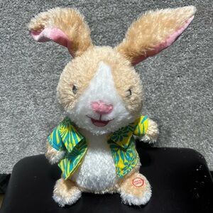 Hallmark 2014 Animated Sweet Dancing Bunny Easter Plush Working